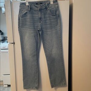Hudson‎ Los Angeles Size 10 Midrise Blue Stretch Denim Jeans